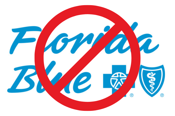Non-Accepted Insurance florida blue logo