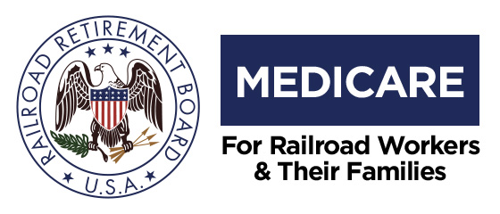 Medicare for railroad workers & their family logo